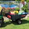 Brinly 17 Cu. Ft. Poly Lawn Cart: 850 lbs. Capacity, Durable Compression Molded, Steep Dump Angle PCT-17BH - alternate 5